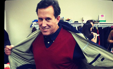 Santorum's sweater vest 