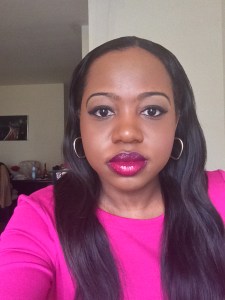 Wet & Wild lipstick, Sugar Plum Fairy with MAC's Vino Lipliner